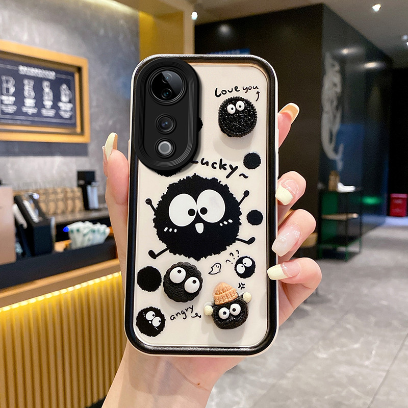 เคส VIVO V40 VIVO V40 PRO กรณีโทรศัพท์ซิลิโคนน่ารัก XXTY - รูปที่ 3