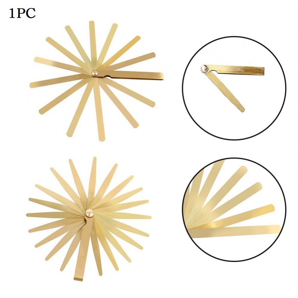 Feeler Gauge Metal 0.05-1.00 Millimeters For Mechanics Thickness Gauge