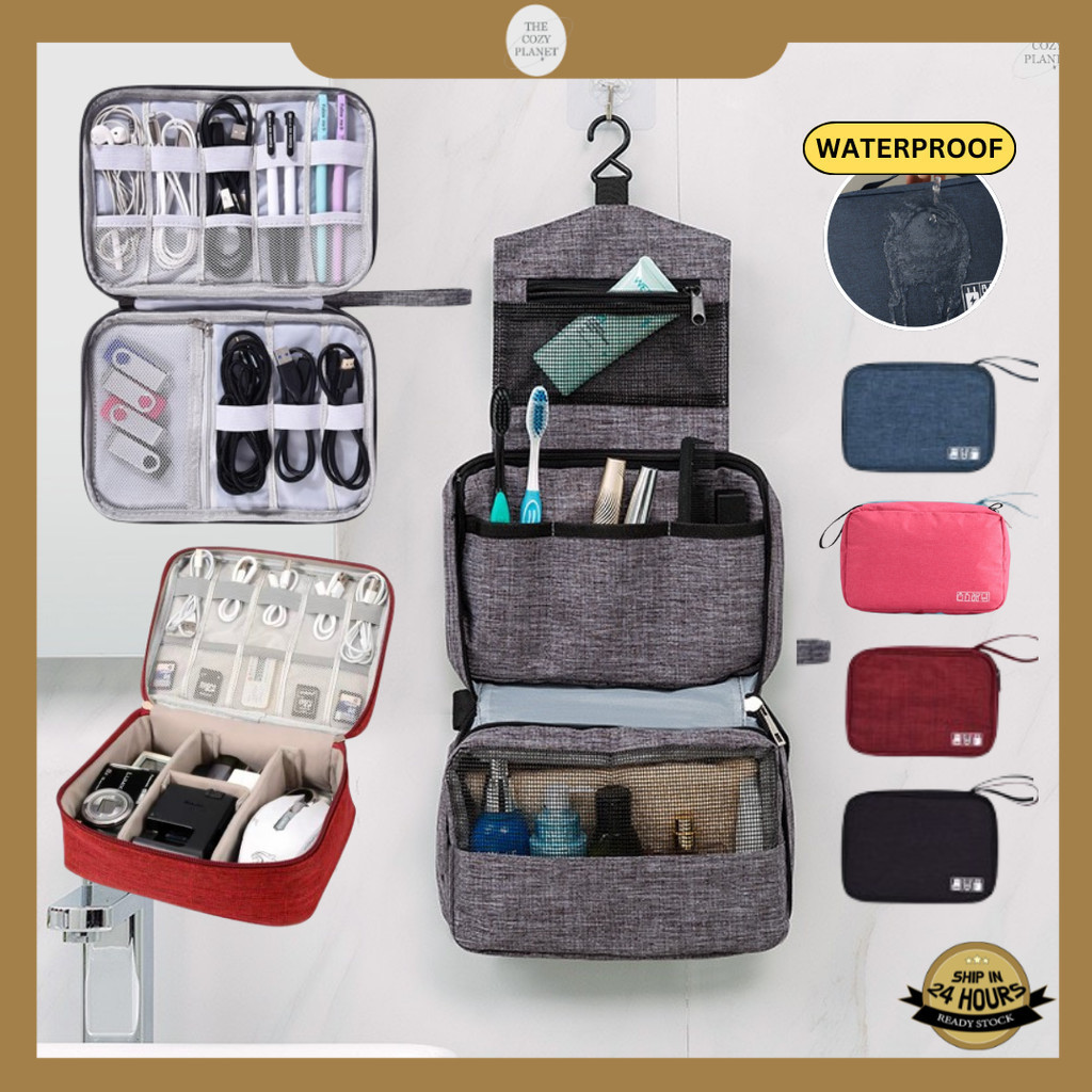 Multi Channel Electronic Digital Gadget Storage Hard Disk สาย USB Organizer Beg Simpan Kabel อุปกรณ์