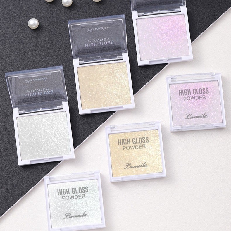 shiny girl: ไฮไลท์สีสวย เม็ดสีแน่นติดทนBeautiful highlighter with dense and long-lasting pigments