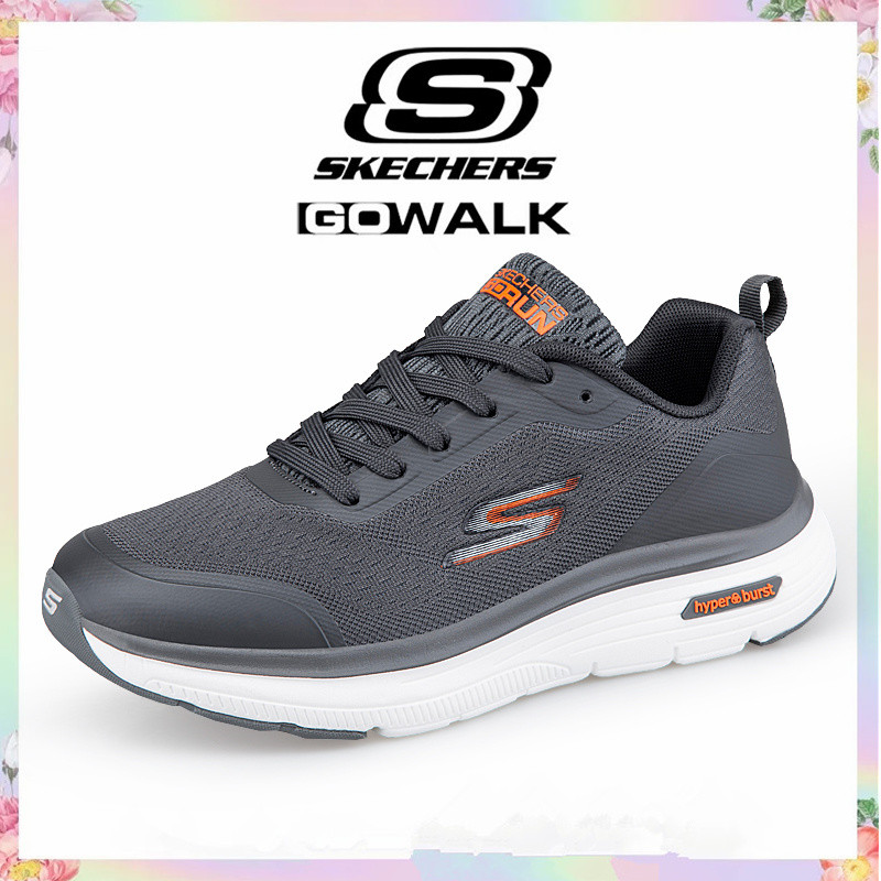 Skechers รองเท้าผ้าใบผู้ชายผ่อนคลาย Fit DLux Walker รองเท้าลําลองผู้ชาย NEWSke-cher_SMens รองเท้าผู้ชาย Ultra Flex 2.0 รองเท้า Gowalk ผู้ชาย Quick อัพเกรดรองเท้าผ้าใบรองเท้าผู้ชายกีฬารองเท้าผู้ชาย