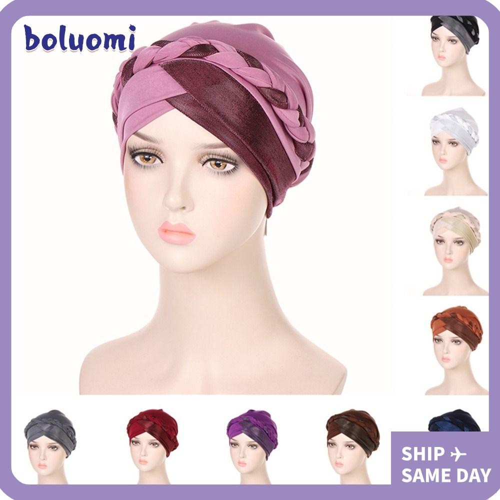 Bolumi หมวกผ้าโพกหัว หมวกมุสลิม หมวกนอนหลับอินเดีย