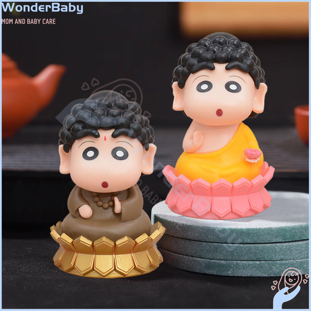 WONDERBABY โมเดลชินจัง ชินจังโมเดล ของเล่นสําหรับเด็ก พระชินจัง 52toys ชินจัง โมเดลฟิกเกอร์ keeppley ชินจัง