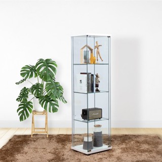 Koncept Furniture ตู้โชว์ ขนาด 43 ซม. รุ่น Flassy สีขาว (43X…