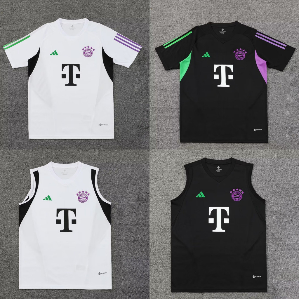 เสื้อฟุตบอลฝึกซ้อมทีมบาเยิร์นมิวนิค 23-24 เสื้อเจอร์ซีย์
