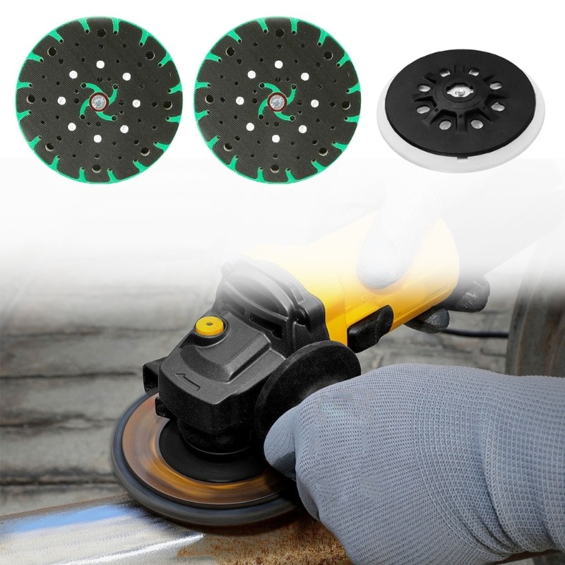 LA 6 นิ้วแผ่นขัดสํารอง 150 มม.ฐานขัดแผ่น Repalcement สําหรับ ETS 150 3 ETS 150 5 ETS 150 3 เครื่องบด