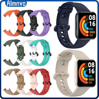 - สายซิลิโคนสำหรับ for Redmi Watch 2 Lite /Xiaomi Watch Lite 1 2 / Mi Poco Watch Belt อุปกรณ์เสริมนาฬิกาสมาร์ท
