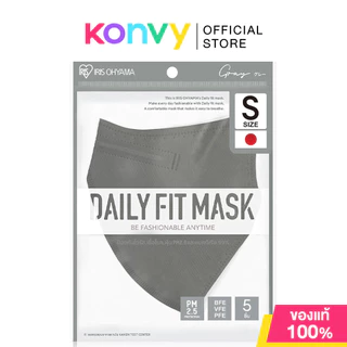 IRIS OHYAMA Disposable Face Mask Daily Fit Size S ไอริส โอยามะ หน้ากากอนามัย [5pcs x 1 Sachet]