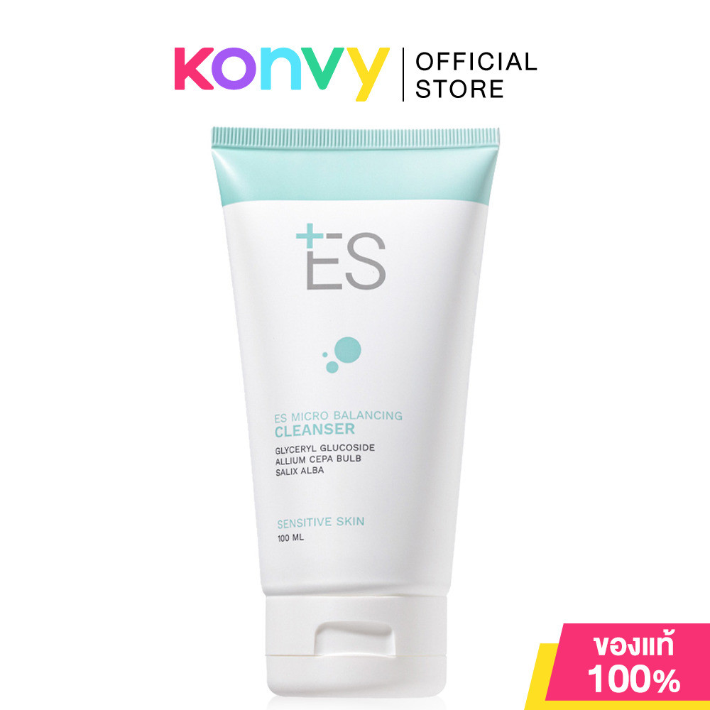 ES Micro Balancing Cleanser 100ml เอส เจลล้างหน้า.