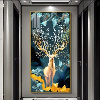 ภาพวาดเครื่องลายครามคริสตัล, ภาพวาดตกแต่งห้องโถงทางเข้า, หมา…