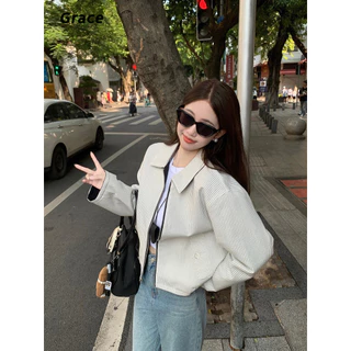 [Grojoy] (จัดส่งจากคลังไทย)โปรโมชั่น ฤดูหนาว🔥เสือคลุมแขนยาวไส่ได้2ด้านรุ่น ...GR3652#