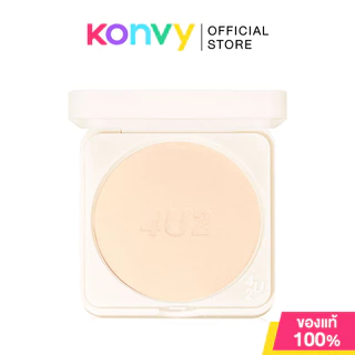 4U2 Skin Pro Skin Longwear Foundation Powder SPF50+ PA++++ 10g โฟร์ยูทู แป้งผสมรองพื้น.