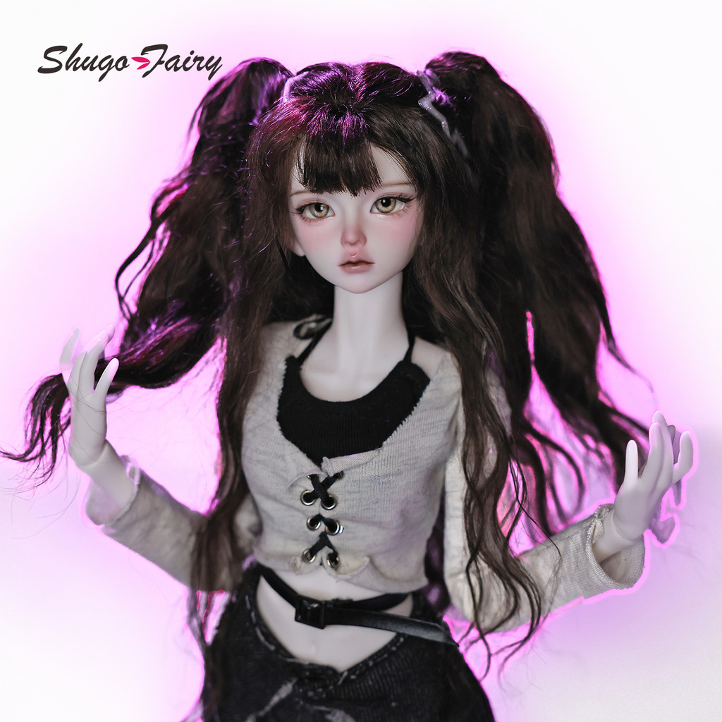 Shugafairy Kaka ตุ๊กตา BJD 1/4 Full SetF Bariy Body Y2k สไตล์ Street แฟชั่นดู Original Design Movable Joint ตุ๊กตา