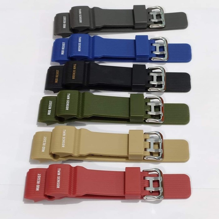 CASIO GSHOCK G-SHOCK GSG100 WATCH STRAP GSG 100 WATCH STRAP - สีดํา