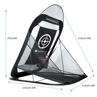 GREENGEAR Compact เต็นท์ซ้อมตีกอล์ฟ ตาข่ายซ้อมกอล์ฟ แบบพับได้ กางง่าย Drive Golf Training MG_003