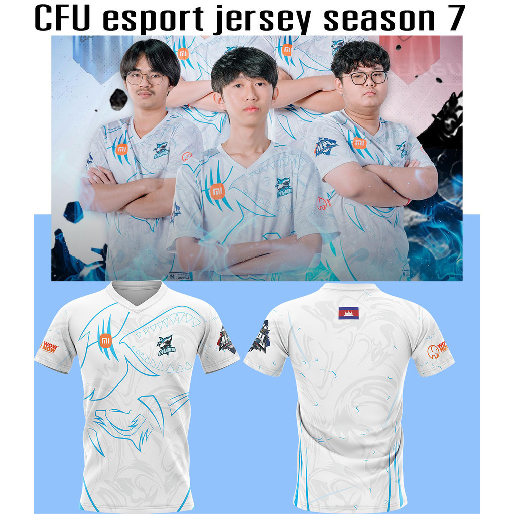 cfu gaming mlbb esport jersey