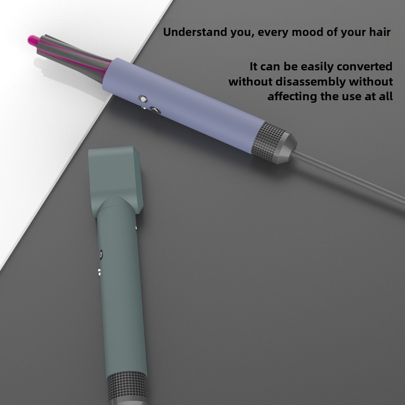 ฝาครอบซิลิโคน เข้ากันได้กับฝาครอบเหล็กดัดผม Dyson Airwrap, ฝาครอบป้องกันเหล็กดัดผมแบบพกพาสําหรับเดินทาง - รูปที่ 4