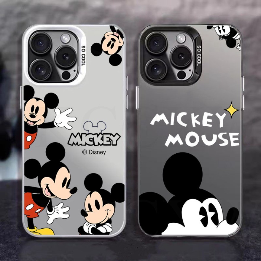 กันกระแทก IMD สําหรับ Vivo V40 V30 V29 V27 V25 V23 Pro V30 Lite V29e V27e V25e V23e V20 Pro Mickey Mouse คู่กรณีน่ารักการ์ตูน