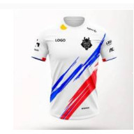 พร้อมส่ง!! 2024ล่าสุด unisex แฟชั่นเสื้อยืดสบายๆฮาราจูกุ eSports League of Legends G2 S