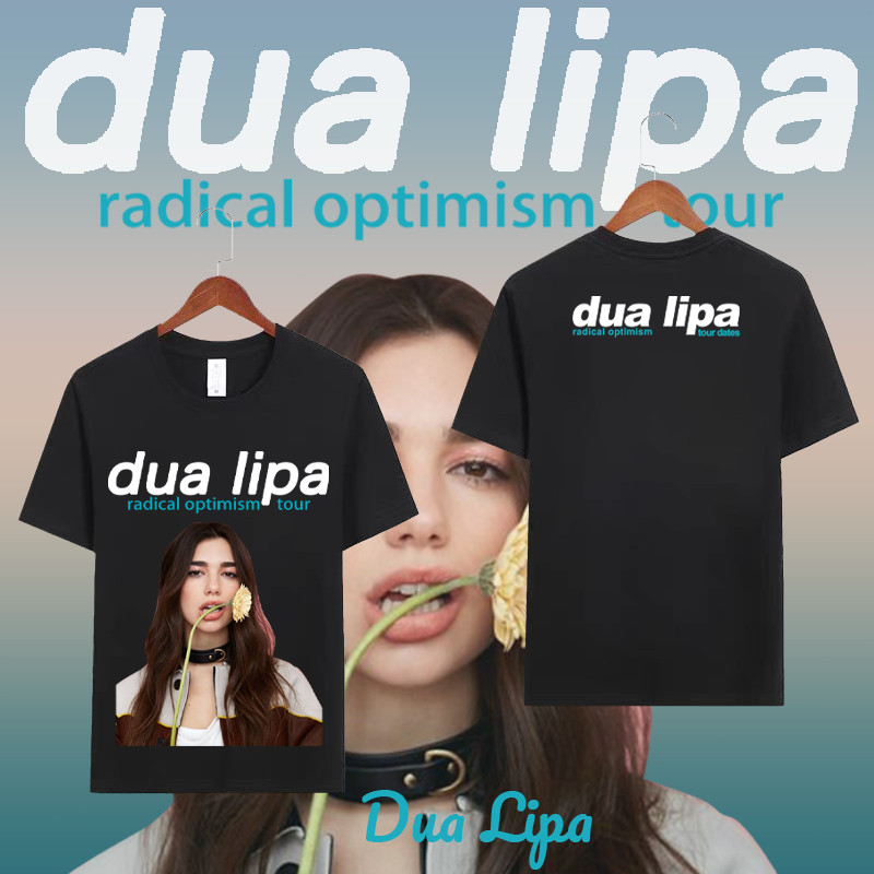 ✨NEW✨ เสื้อ " Dua Lipa Vocal Concert "  |  Dua Lipa ปริมณฑล ผ้าCotton T-Shirt