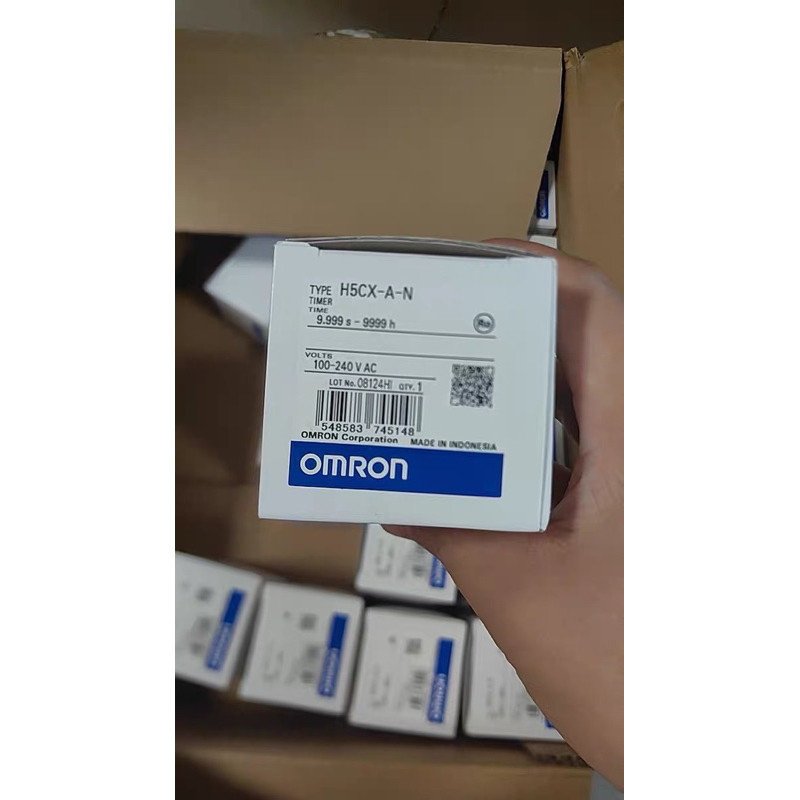 ของใหม่! Omron เครื่องนับจํานวน H5CX-A-N H5CX-AD-N H7CX-A-N H7CX-AD-N A4D-N AW จากไทย -N ถ่ายจากงานจ