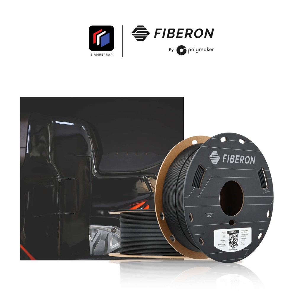 เส้น Fiberon™ PA12-CF10 ไนลอนผสมคาร์บอนไฟเบอร์ รูปที่ 3