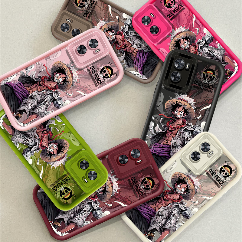 One Piece Monkey D.Luffyเคสโทรศัพท์สําหรับOPPO A57 A77 A53 a3 energy a80 A33 A79 A93 A94 F11 A9X Ren