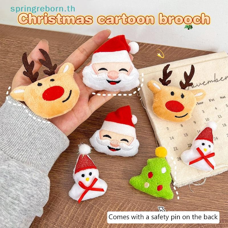 # แฟชั่น TH # แฟชั่น Xmas เข็มกลัดเคลือบการ์ตูนน่ารัก Snowman Santa Claus Christmas Tree Pins สําหรับผู้หญิงผู้ชายป้ายอเนกประสงค์ของขวัญคริสต์มาส