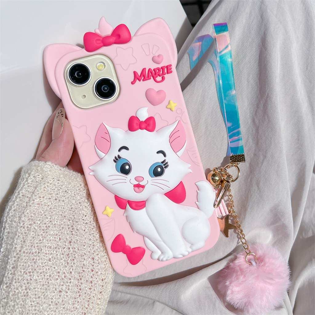 สําหรับiphone Case 16 Pro Max 15 Pro Max 14 Pro Max 13 Pro Max 12 Pro Max 3Dสเตอริโอซิลิโคนนุ่มกรณี