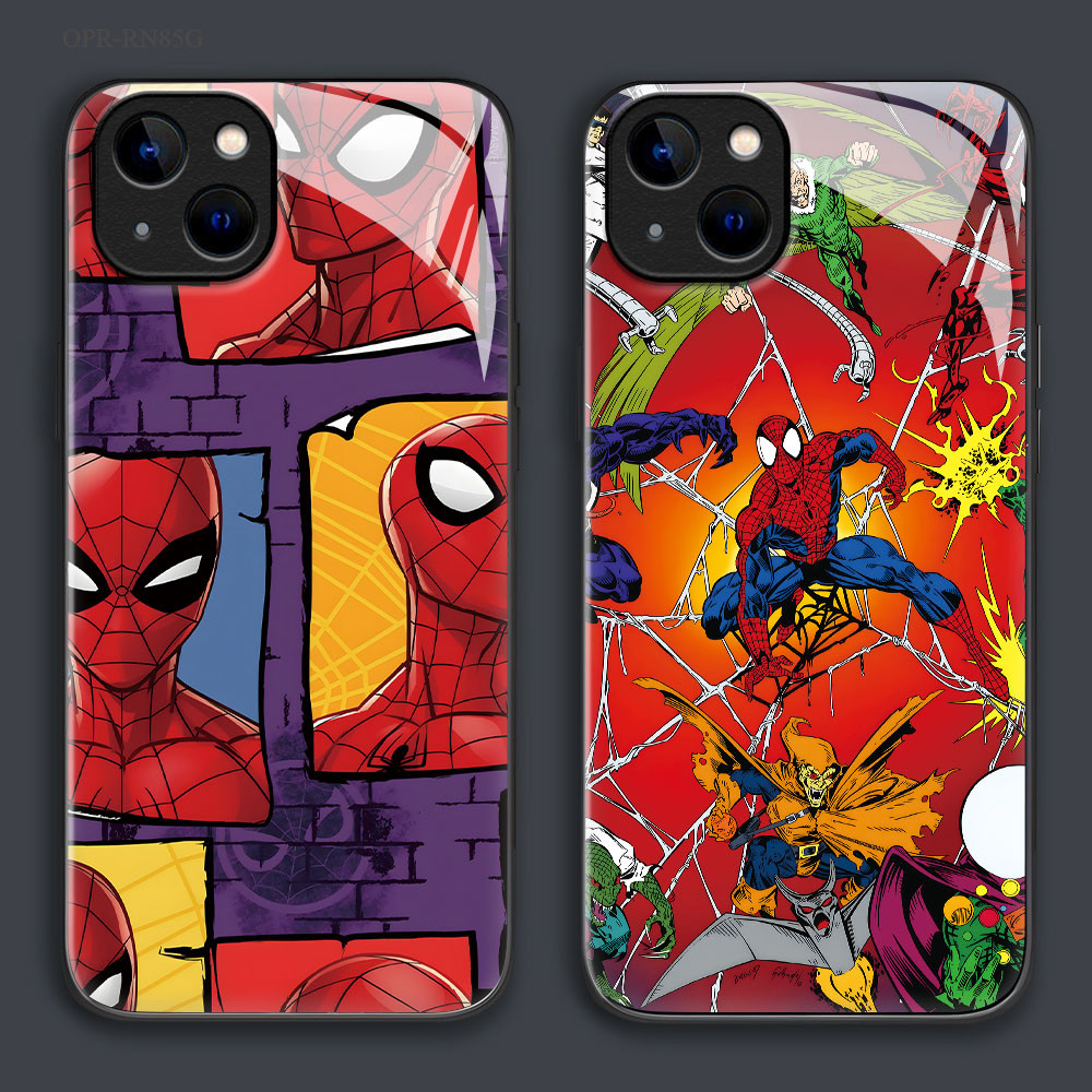 เคส For เคสแข็ง OPPO Reno 12 12F 11 11F 10 8 8T 8Z 7 7Z 6Z 6 5 4 2 4Z 2F F11 F9 F7 F5 Pro Youth 4G 5G ออปโป้ Glass BLK