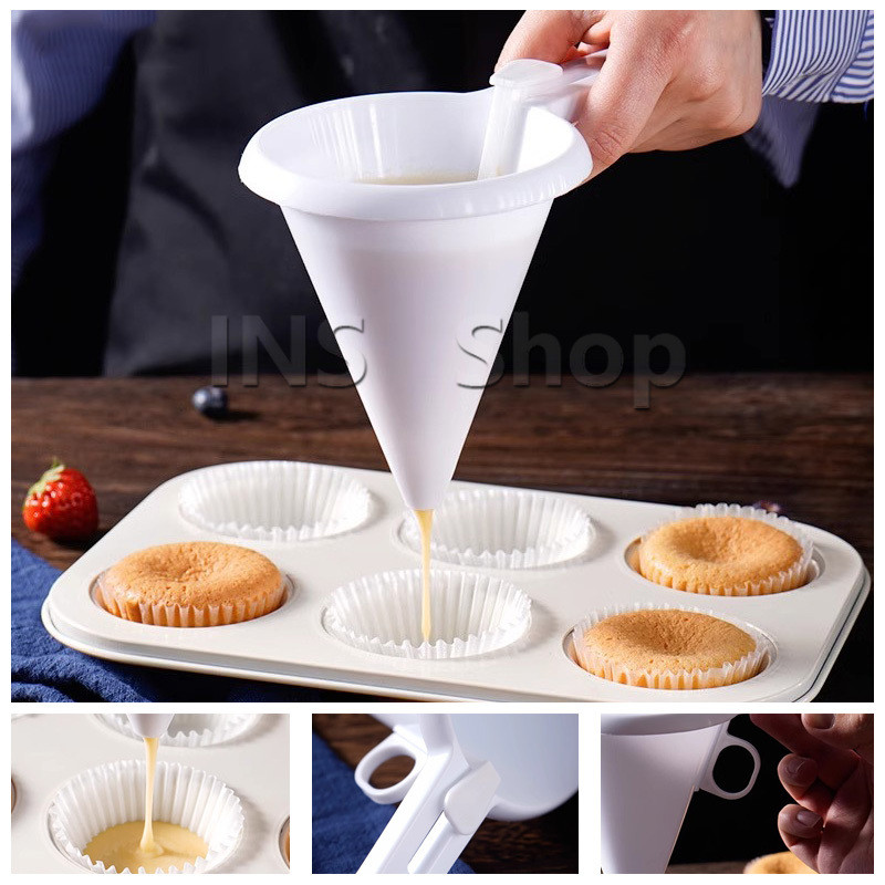 INS กรวยหยอดแป้ง ครีม สำหรับทำขนม พร้อมส่งจากไทย baking funnel