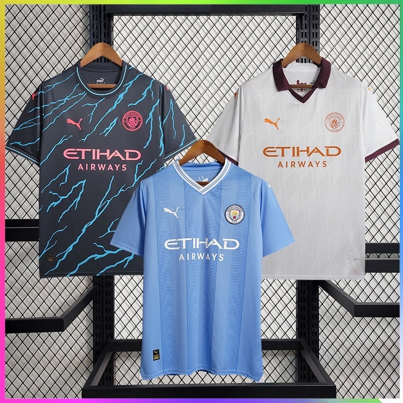 เสื้อฟุตบอล แมนเชสเตอร์ ซิตี้ 23-24 เหย้าสามชิ้น