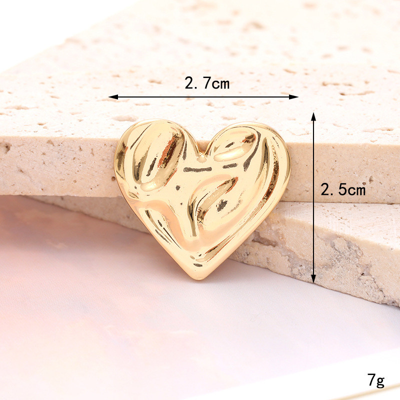 Creative New Punk Style Metal Silver Gold DIY Croc Jibitz INS Charm ปุ่มอุปกรณ์เสริมเหมาะสําหรับรองเท้าแตะ