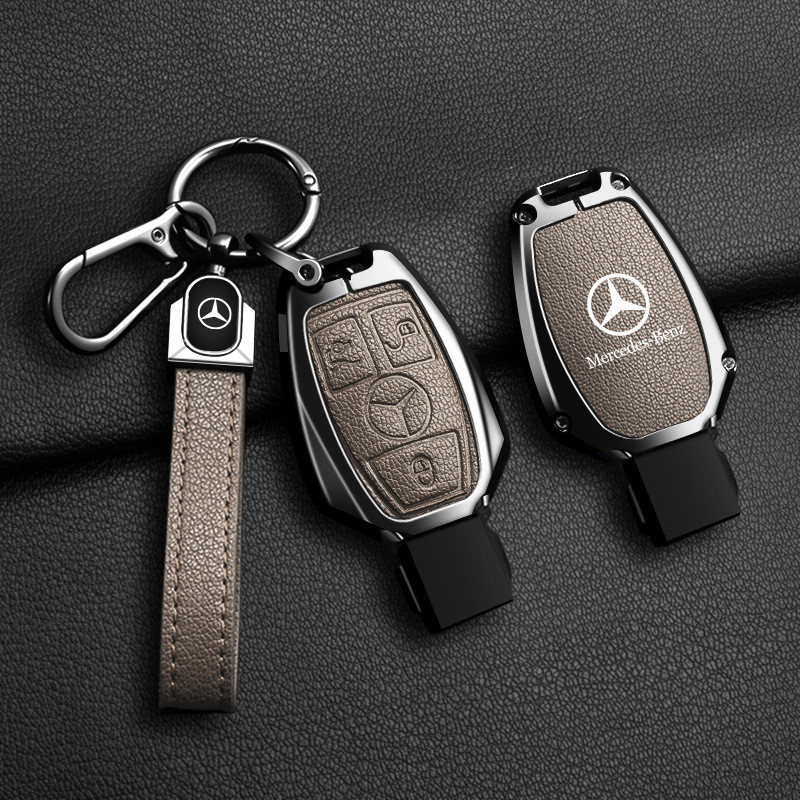 เคสกุญแจ Mercedes benz E250 E200 glc 300 250 CLA250 C300 c200 w204 E260 C260l E300l GLC300L เคสกุญแจรถยนต์ เคสกุญแจรีโมทรถยนต์