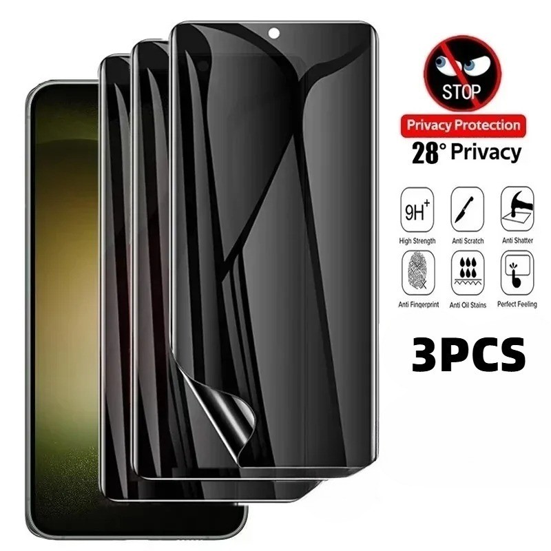 Doogee X98 X96 X95 N50 N40Pro N20Pro 3pcs HD Anti Spyความเป็นส่วนตัวHydrogelฟิล์มสําหรับDoogee X98 X