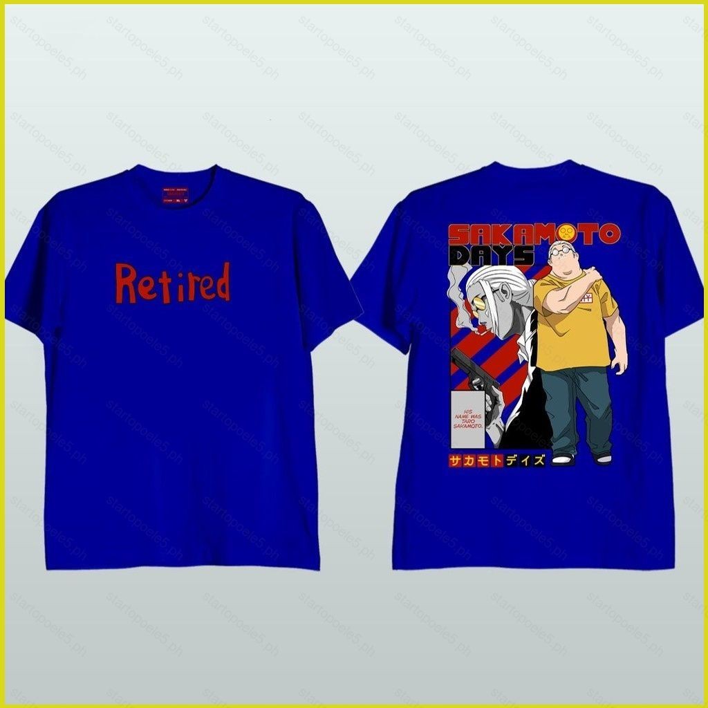St5 Sakamoto Days Taro Sakamoto คอสเพลย์ผ้าฤดูร้อนเสื้อยืดอะนิเมะแขนสั้น TS5