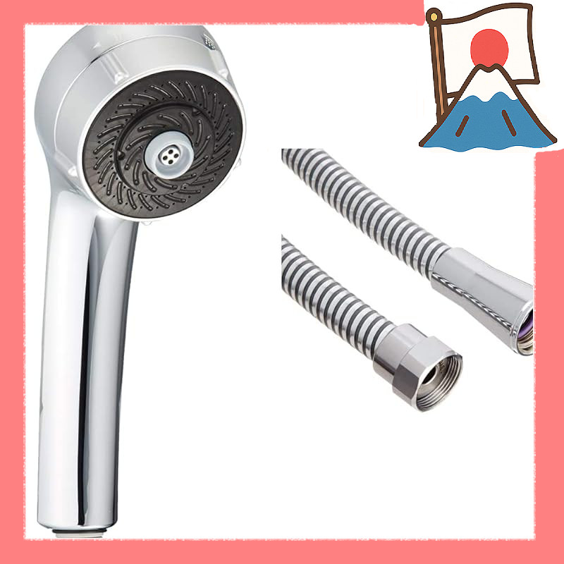 [ส่งตรงจากญี่ปุ่น] Toto Wonder Beat Massage Showerhead (เปลี่ยนโครเมียม) Thc10C & Showerhead Adapter