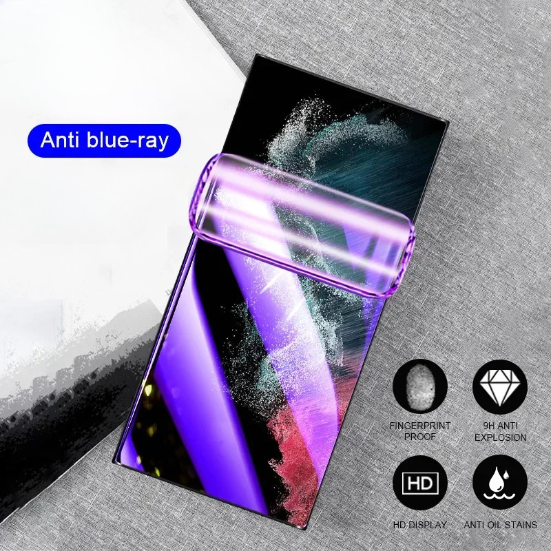 VivoY300 Y300Pro Y300Plus Y300 + 3 ชิ้น 400D Anti Blue Light Soft Hydrogel ฟิล์มสําหรับ vivo Y300 Pr