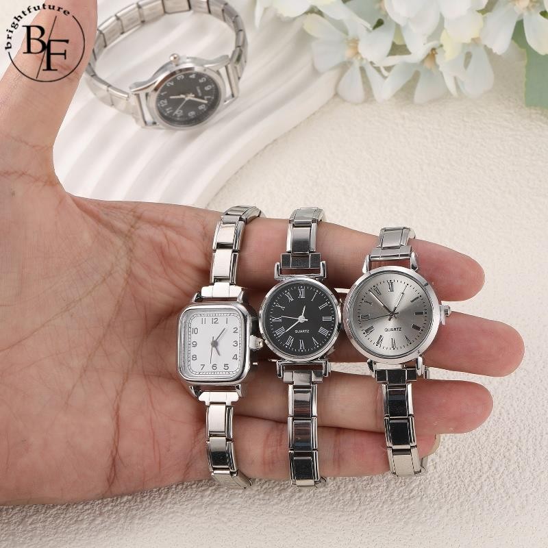 สร้อยข้อมือนาฬิกา Linker Italian Charm Modular สร้อยข้อมือนาฬิกา Fit 9 มม.สร้อยข้อมือสแตนเลสทําเครื่องประดับ