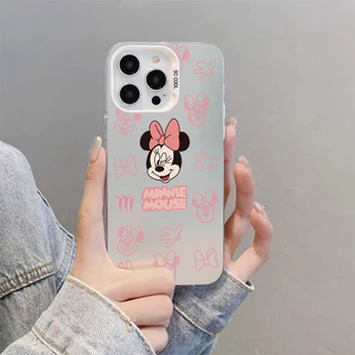 🔥เคสโทรศัพท์แอปเปิ้ล🔥ป้องกันการชนกันป้องกันสกปรก for IPhone17 16 11 12 13 14 15ProMax XS X XR 7 8 Plus มิกกี้เมาส์น่ารัก