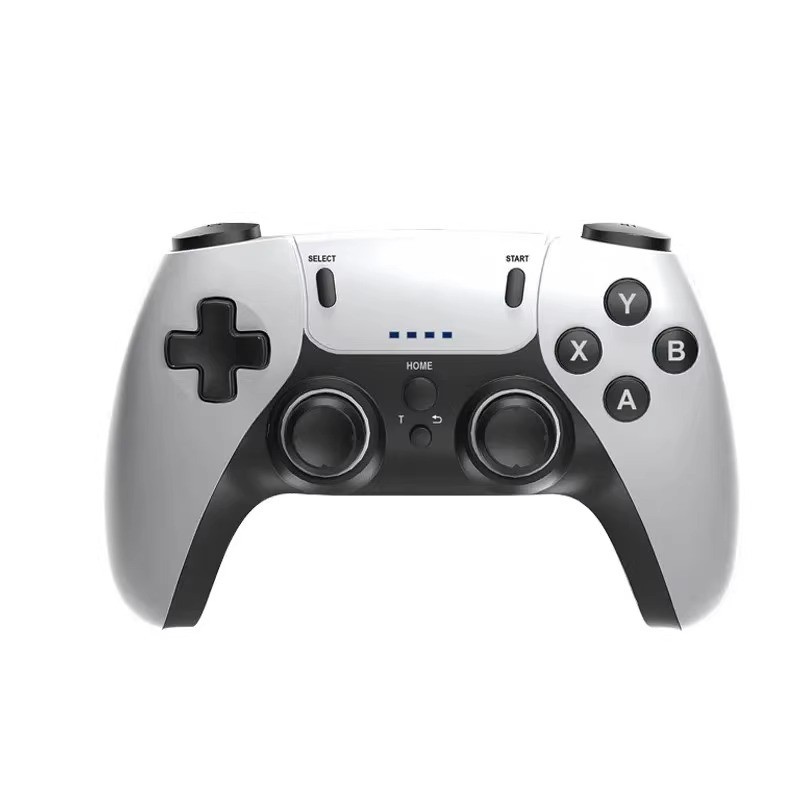 คอนโทรลเลอร์เกมไร้สายแบบหนึ่งต่อสอง ชาร์จคู่ Emuelec กล่องคอนโซลเกม จำลองพีซี สากล