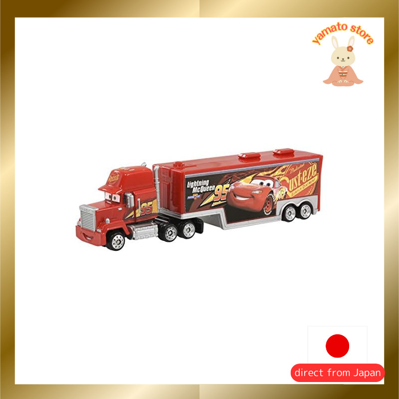 TAKARA TOMY Disney Cars Tomica Mack (Cars 3 Transporter Type) Mini Car Toy for Ages 3 and Up