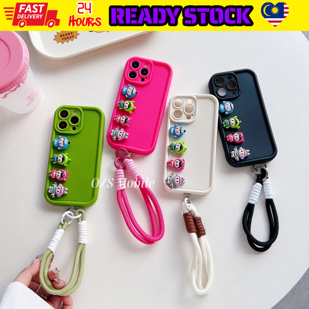 Samsung A02 A02s A03 A03s A04 A04s A05 A05s A06 A12 A13 A14 A15 A16 3D labu กรณีแข็ง