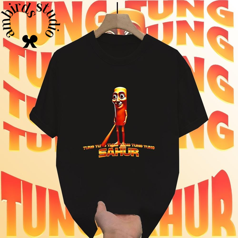 Ambirds & เสื้อ Tung Tung Tung Sahur T-shirt เสื้อยืดตลกๆ  S-5XL#11