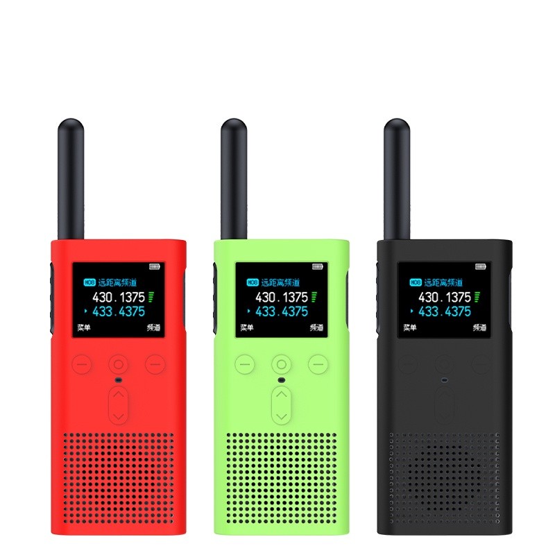 เคสซิลิโคนอ่อนนุ่มสีทึบสําหรับ Xiaomi Walkie-Talkie 2S
