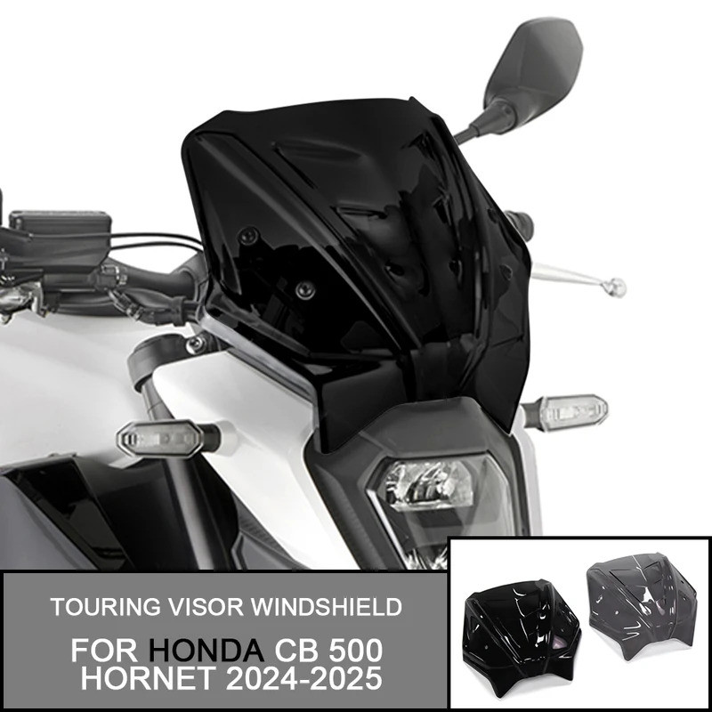 กระจกสําหรับ Honda CB 500 Hornet CB500 Hornet 2024 2025 Touring Wind Deflectors Visor ด้านหน้า Fairi