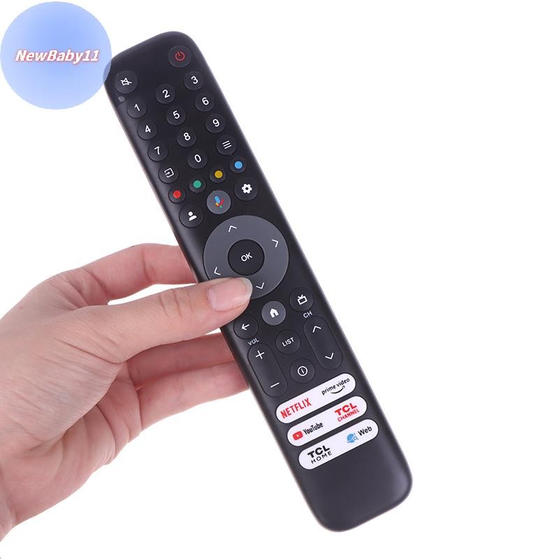 ONEBABY 1 ชิ้น RC833 GUB1 ใหม่เสียงรีโมทคอนโทรลสําหรับ TCL QLED สมาร์ททีวี 50 55 65 75C645 P745 C745