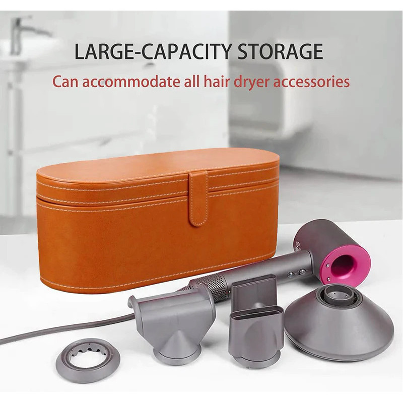 Portable Curling Iron Storage Bag For Curling Stick Carry Case Shockproof Box Storage Bag For Dyson 