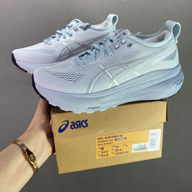 Vso-lj25 Asics เจล Kayano 31ผู้ชายและผู้หญิงรองเท้าวิ่ง Kayano 30น้ำหนักเบากันกระแทกรองเท้ากีฬา1011B