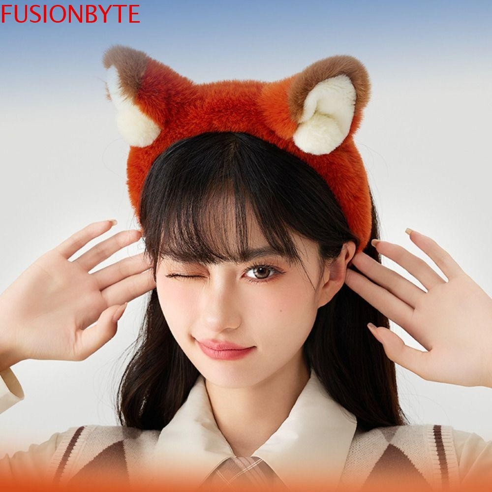 Fusionbyte Zootropolis Hair Band, สัตว์ Furry Judy & Nick ที่คาดผม, ตลกน่ารักสร้างสรรค์ตุ๊กตากระต่ายหู Headwear ล้างหน้า